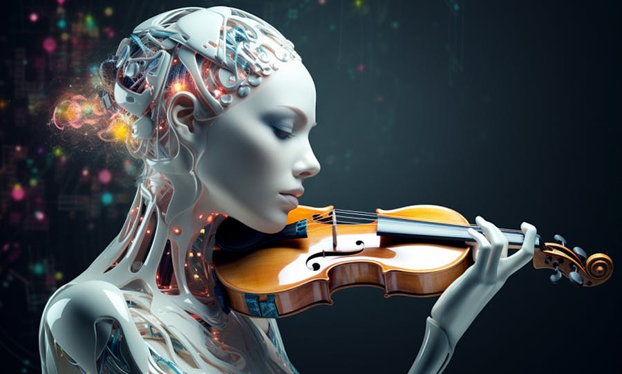 Can AI compose original music that sounds current?