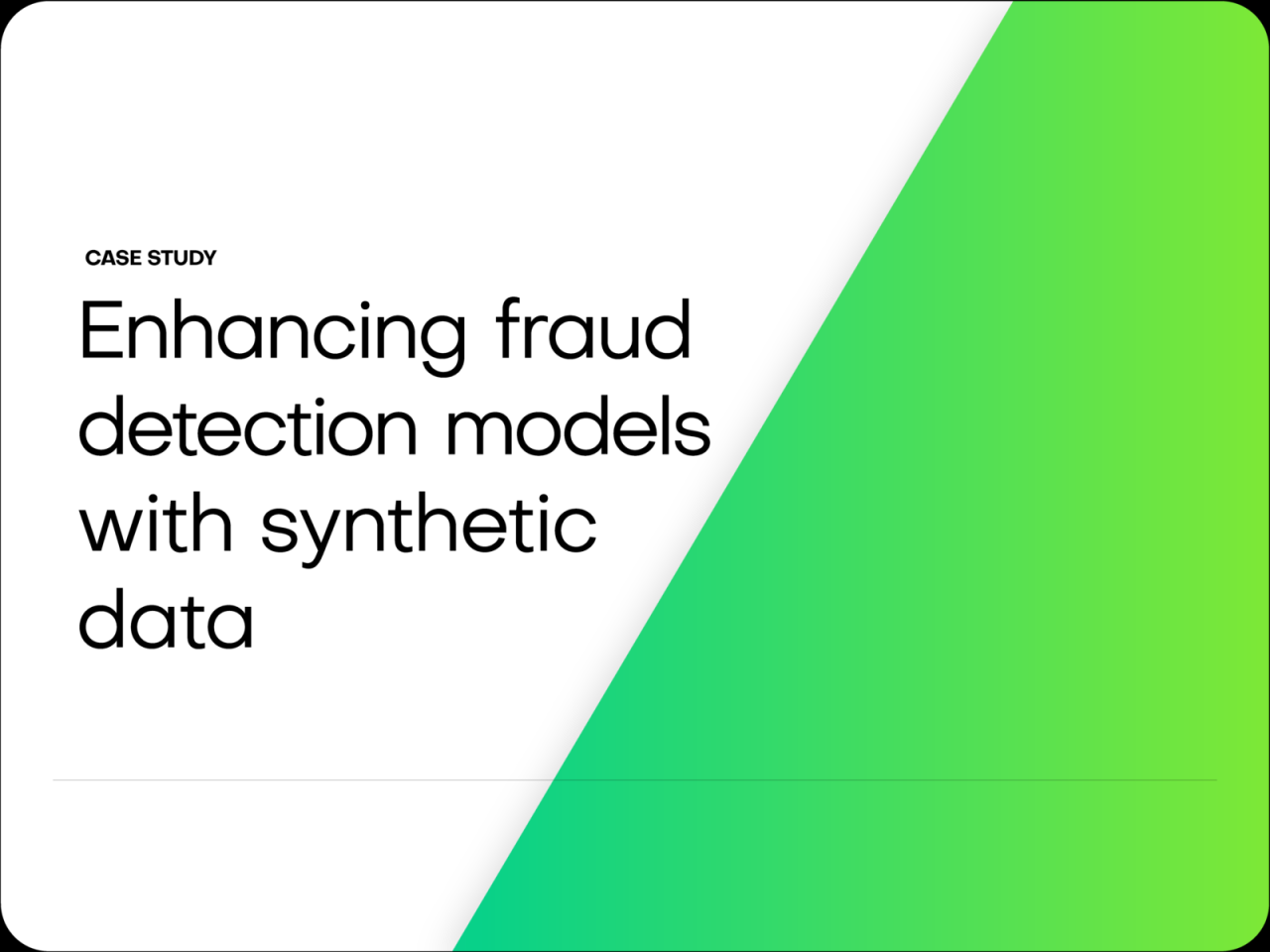 Application of AI in fraud detection using big data