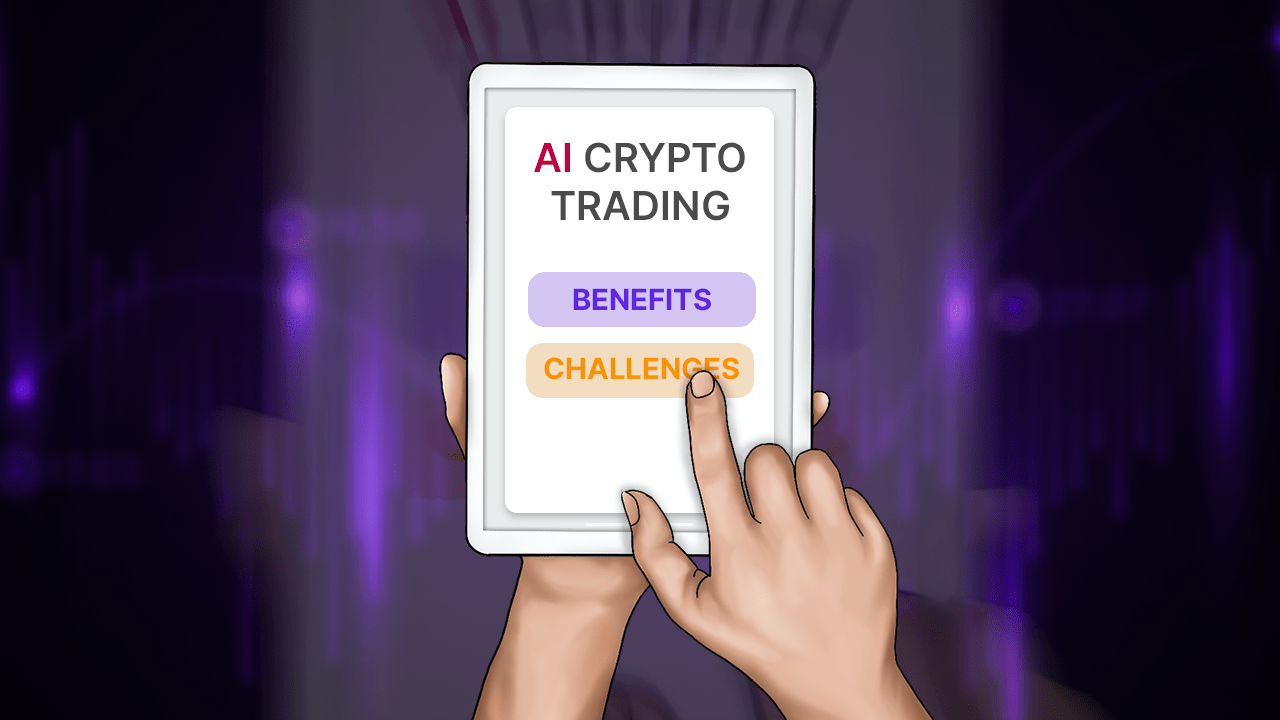 AI's impact on cryptocurrency trading strategies and price prediction.